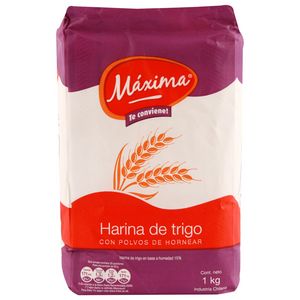 Oferta de Harina Máxima con polvo 1 kg por $920 en Santa Isabel