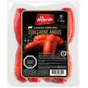 Oferta de Chorizo angus 8 un. 500 g por $4949 en Santa Isabel