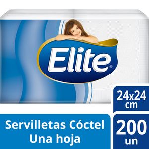 Oferta de Servilletas Elite Cóctel 200 un. por $1749 en Santa Isabel