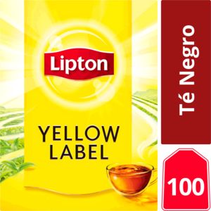 Oferta de Té negro yellow label 100 bolsitas por $5439 en Santa Isabel