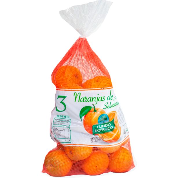 Ofertas de Naranja jugo malla 3 kg por $5990