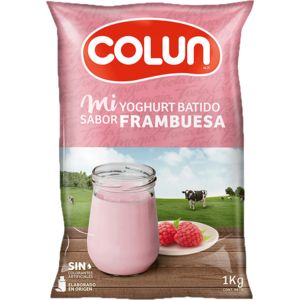Oferta de Yoghurt Batido Colun Frambuesa 1 kg por $1400 en Santa Isabel