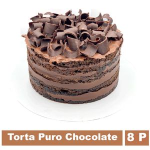 Oferta de Torta Bizcocho de chocolate, cobertura de chocolate negro, cobertura chocolate de leche y cacao amargo por $13990 en Santa Isabel