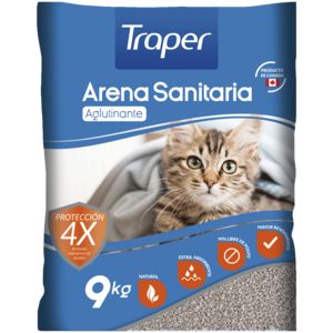 Oferta de Arena sanitaria gato Traper 9 kg por $16090 en Santa Isabel