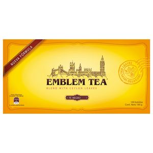Oferta de Té Negro Emblem Tea Ceylon Blend Original 100 bolsas por $2659 en Santa Isabel
