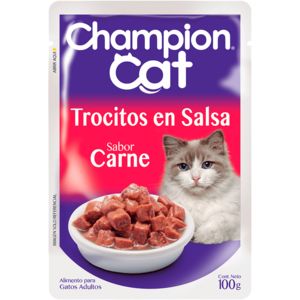 Oferta de Alimento gato carne 100 g por $420 en Santa Isabel