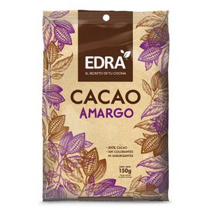 Oferta de Cacao Amargo en Polvo Edra 150 g por $1087 en Santa Isabel