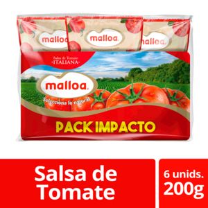 Oferta de Salsa de tomate italiana 6 un. 200 g por $3889 en Santa Isabel
