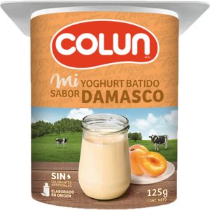 Oferta de Yoghurt batido Colun damasco 125 g por $259 en Santa Isabel