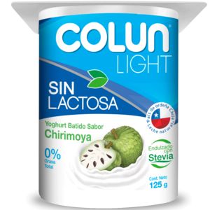Oferta de Yoghurt light sin lactosa sabor chirimoya 125 g por $325 en Santa Isabel