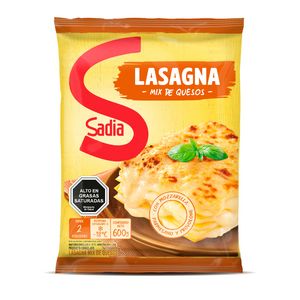 Oferta de Lasagna mix de quesos 600 g por $4689 en Santa Isabel