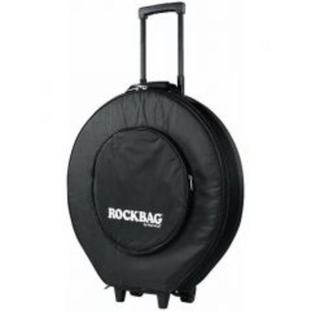 Ofertas de Softcase con ruedas Rockbag para platillos RB22740B/PLUS 22 pulgadas de diámetro - color negro por $97990
