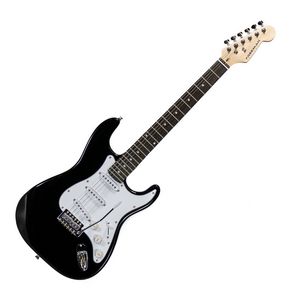 Oferta de Pack de guitarra eléctrica Freeman Full Rock Stratocaster - Black por $134900 en Audiomusica