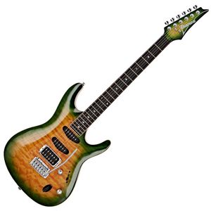 Oferta de Guitarra eléctrica Ibanez SA460QMW - Tropical Squash Burst por $449900 en Audiomusica