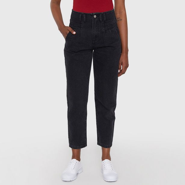 Ofertas de Jeans Slouchy II Negro - Mujer por $14990