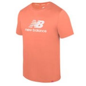 Oferta de Polera Lifestyle Hombre New Balance Naranja por $7990 en New Balance