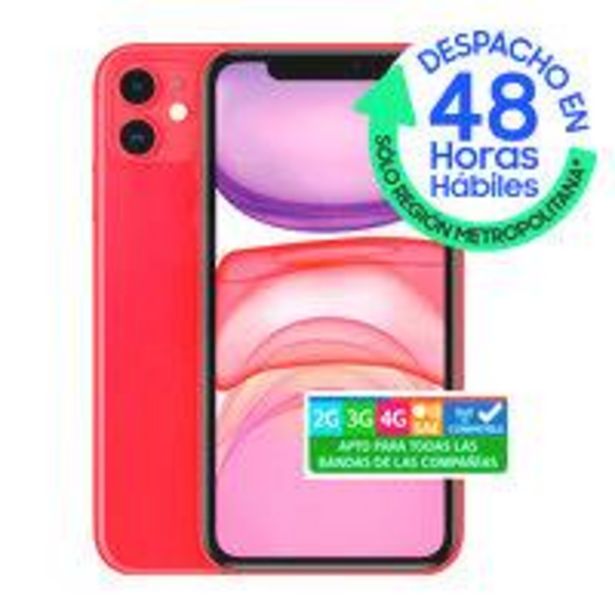 Ofertas de IPhone 11 64GB Rojo por $529990