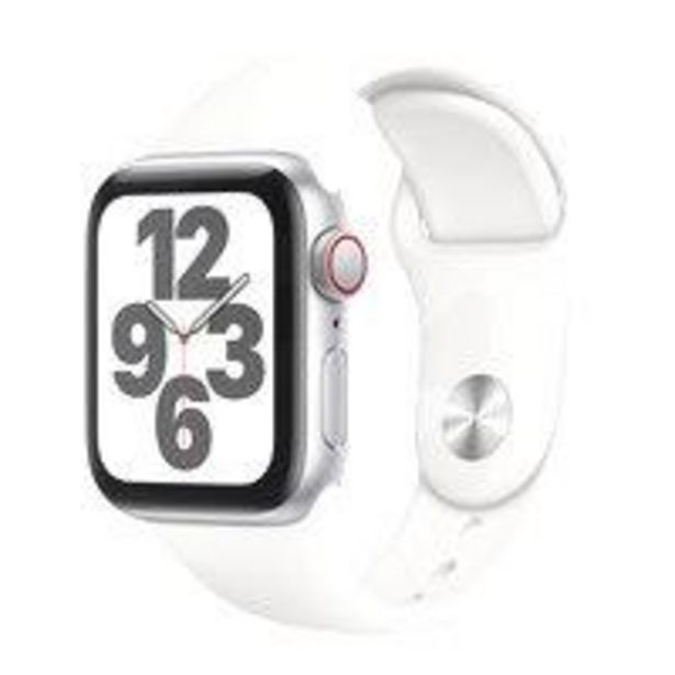 Ofertas de Apple Watch SE GPS + Cellular, 40mm Silver Aluminium Case with White Sport Band Movistar por $339990