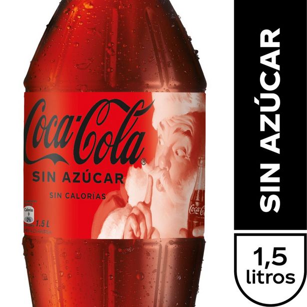 Ofertas de Bebida Coca Cola sin azúcar 1.5 L por $1680