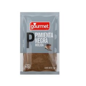 Oferta de Pimienta negra molida Gourmet sobre 15 g por $370 en Unimarc