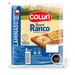 Oferta de Queso ranco Colun laminado 500 g por $5790 en Unimarc