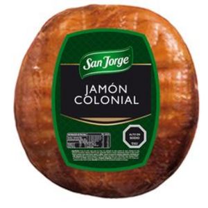 Oferta de Jamón colonial San Jorge granel 250 g por $2340 en Unimarc