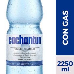 Oferta de Agua mineral Cachantun con gas 2.25 L por $1150 en Unimarc