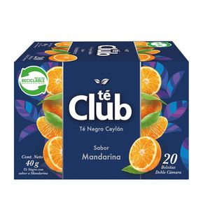 Oferta de Té negro Club mandarina 20 un por $990 en Unimarc