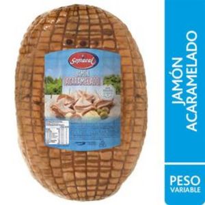 Oferta de Jamón de pavo Sopraval acaramelada granel 250 g por $4200 en Unimarc