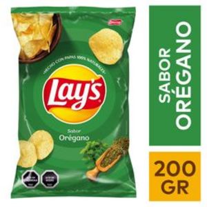 Oferta de Papas fritas Lay's mediterráneas sabor orégano bolsa 200 g por $1900 en Unimarc