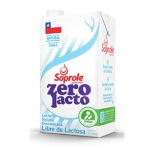 Oferta de Leche descremada sin lactosa Soprole Zerolacto con tapa 1 L por $1150 en Unimarc