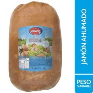 Oferta de Jamón de pavo Sopraval ahumado granel 250 g por $3675 en Unimarc