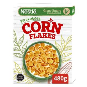 Oferta de Cereal Corn flakes Nestlé hojuelas de maiz 480 g por $2775 en Unimarc