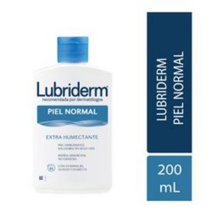 Oferta de Crema Lubriderm piel normal 200 ml por $4450 en Unimarc