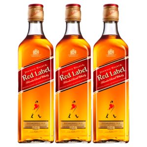 Oferta de Whisky Johnnie Walker Rojo 1 litro x3 | Liquidos.cl por $13850 en Liquidos