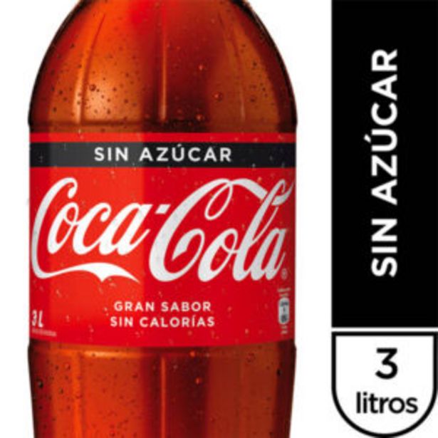 Ofertas de Bebida Coca Cola Zero 3Lts por $2090