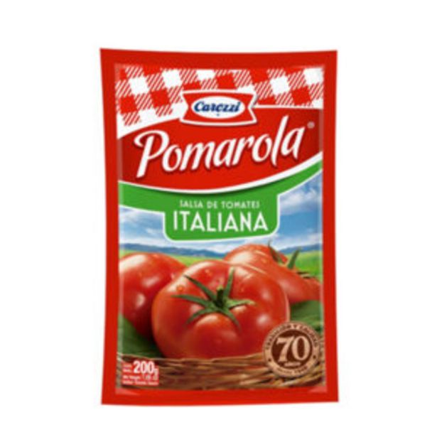 Ofertas de Salsa De Tomate Pomarola 200Gr por $425