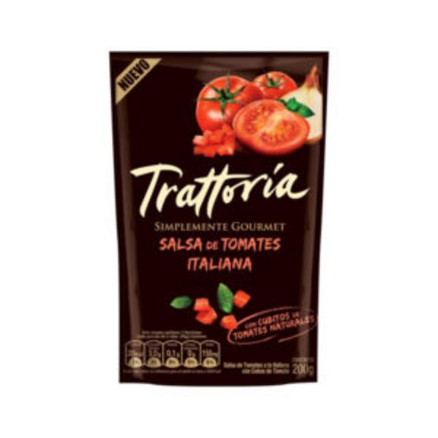 Ofertas de Salsa de Tomate Trattoria 200Gr por $599