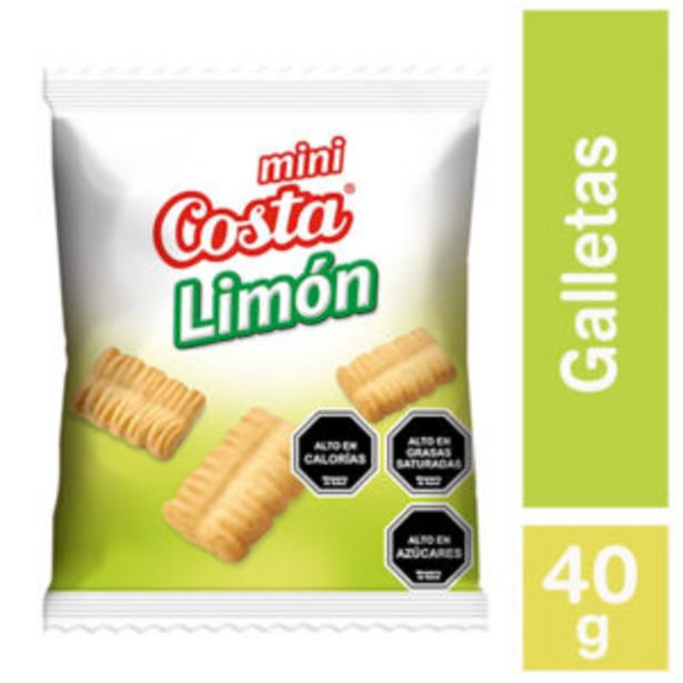 Ofertas de Galleta Mini Costa Limon 40Gr por $149