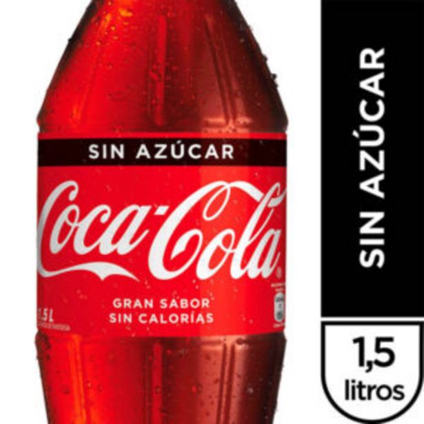 Ofertas de Bebida Coca Cola Zero 1.5Lt por $1450