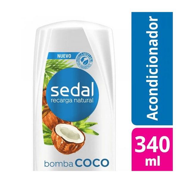 Ofertas de Acondicionador Sedal Bomba Coco Repara 340 ml por $1890