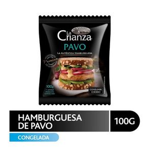 Oferta de Hamburguesa Pavo La Crianza 100 gr por $849 en Supermercado El Trébol
