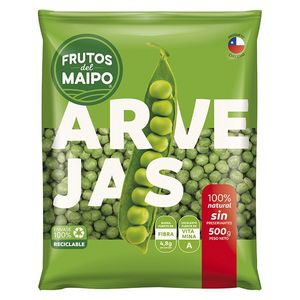 Oferta de Arvejas Frutos Del Maipo 500 gr por $1690 en Supermercado El Trébol