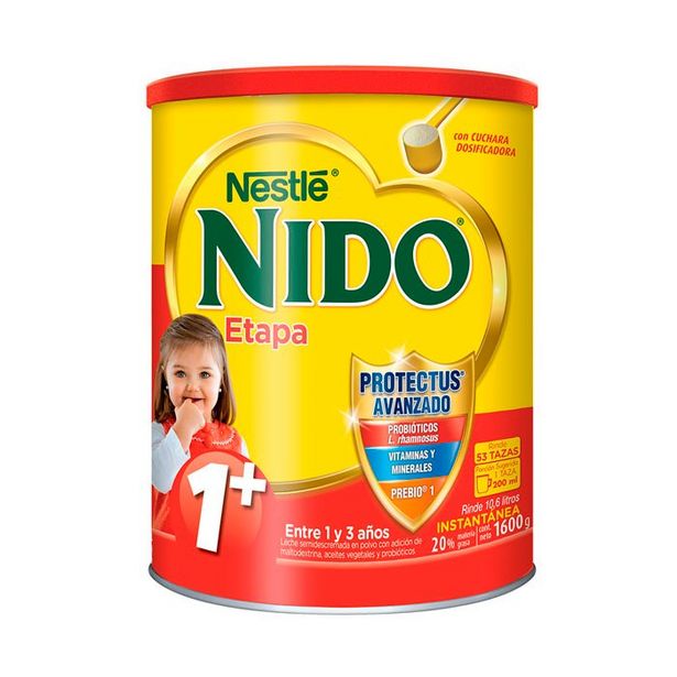 Ofertas de Nido 1+ Protectus Lep Tarro 1600 gr por $8990