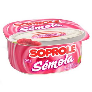 Oferta de Semola Soprole Frambuesa 140 Gr por $599 en Supermercado El Trébol