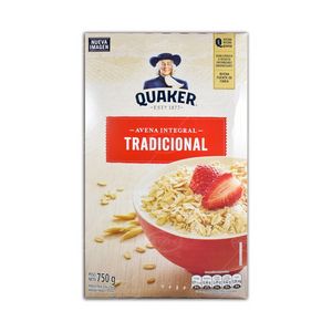 Oferta de Avena Quaker Tradicional 750 gr por $2490 en Supermercado El Trébol