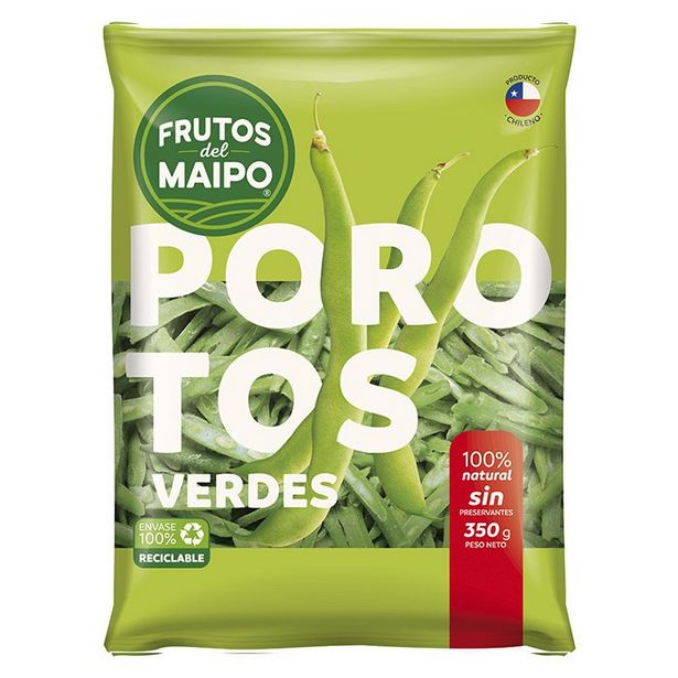Ofertas de Porotos Verdes Frutos Del Maipo 350 gr por $1290