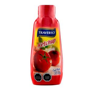 Oferta de Ketchup Traverso Pet 350 Grs por $999 en Supermercado El Trébol