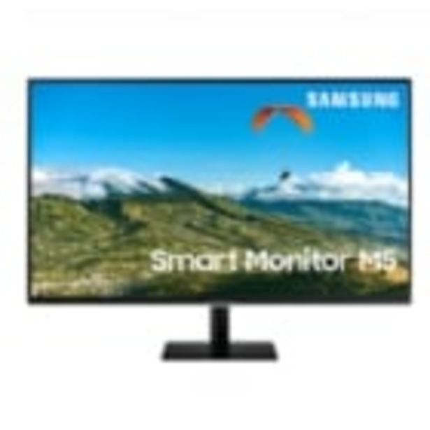 Oferta de Monitor Samsung Smart M5 de 27“ (IPS, Full HD, HDMI/USB-A, Vesa) por $242592 en Winpy