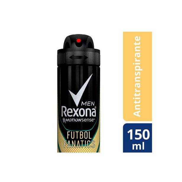 Ofertas de Rexona Men desodorante en aerosol futbol fanatics 150ml por $3150